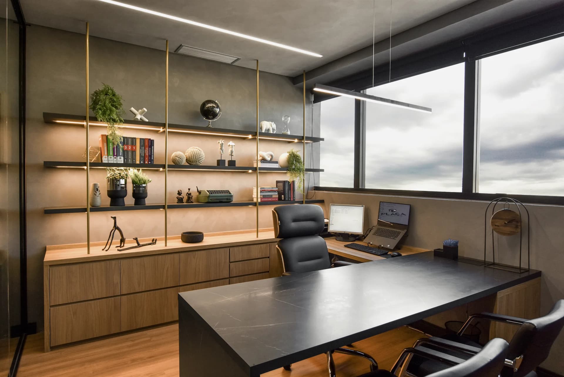 Sala do sócio fundador no Sky Towers, Indaiatuba
